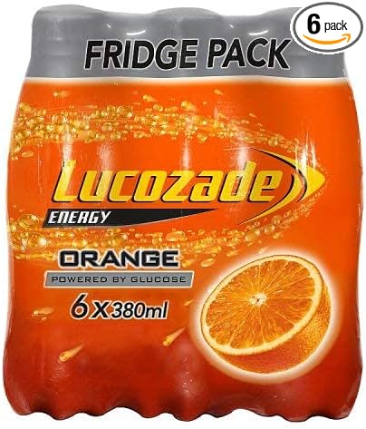 Lucozade Energy Orange  Pack   6x380ml