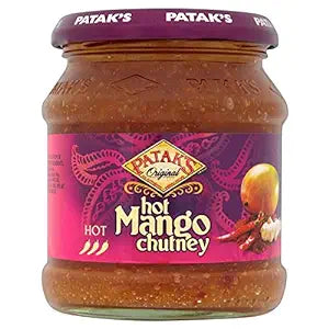 Pataks Premium Hot Mango Chutney  6x340g