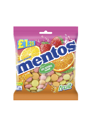 Mentos Fruit Bag   12x135g