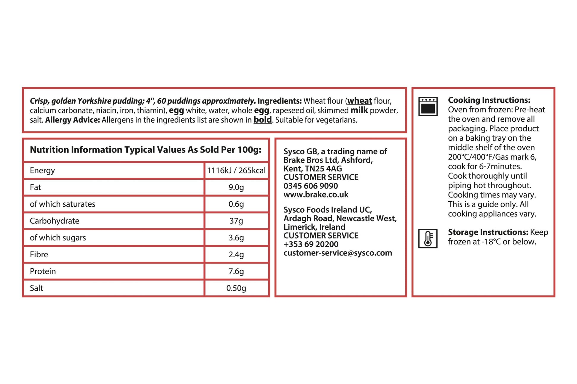 Brakes Stonebaked Thin & Crispy Pizza Bases 12" 1 x 18 Ready Meals Asetena Pa 