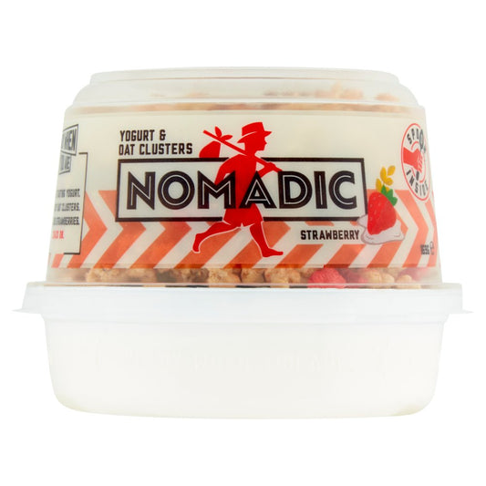 Nomadic Yogurt & Oat Clusters Strawberry 169g   169g × 1