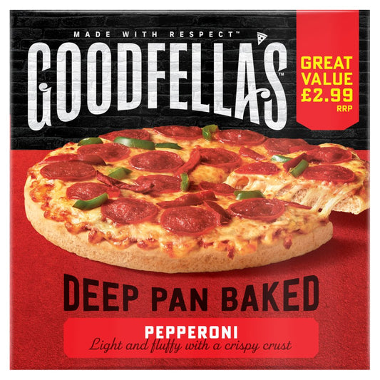 Goodfella's Deep Pan Baked Pepperoni 411g   421g × 7