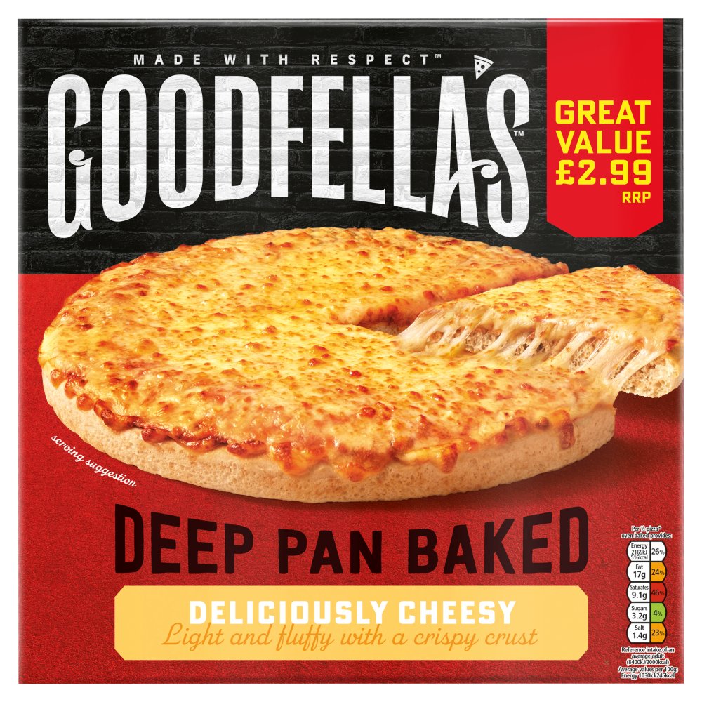 Goodfella's Deep Pan Baked Deliciously Cheesy 421g   421g × 7