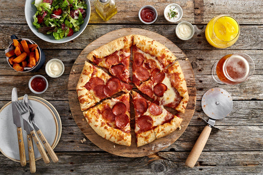 Chicago Town Takeaway Stuffed Crust Pepperoni Pizza 2 x 4 Ready Meals Asetena Pa 