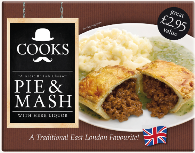 PM 2.95 Cooks Pie & Mash 8x450g