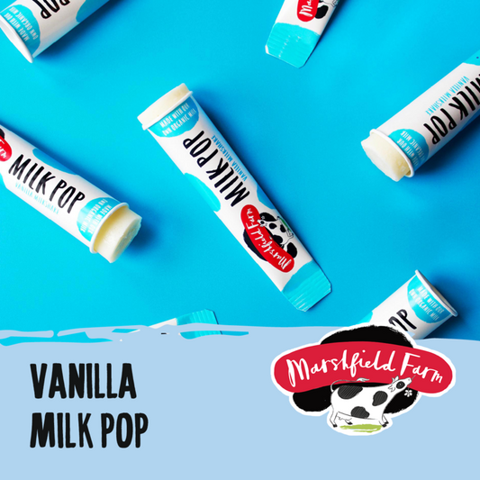Marshfield Vanilla Milk Pops 24x110ml