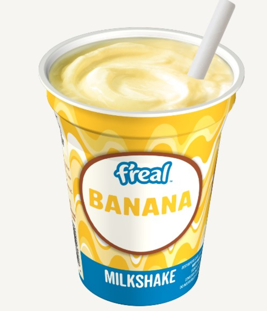 F'Real Banana Milkshake Machine use only 12x265g
