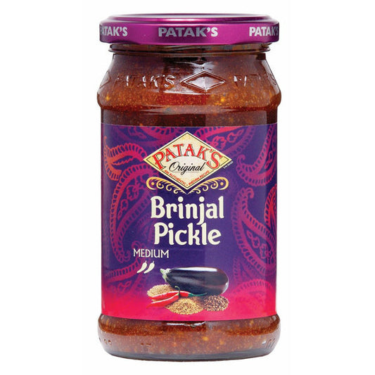 Pataks Brinjal Pickle  6x312g