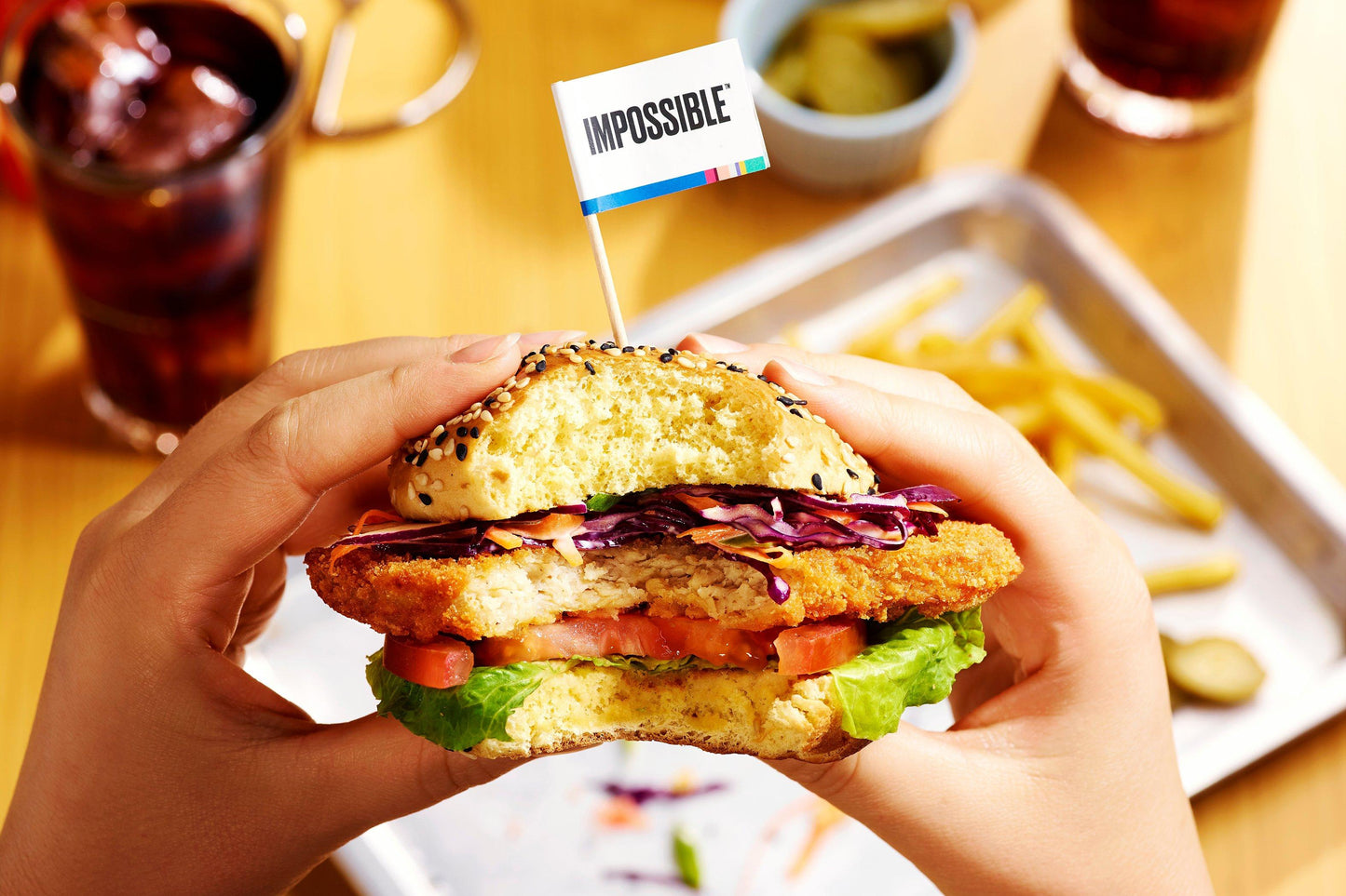 Impossible "Chicken" Fillets 1 x 2.1kg Ready Meals Asetena Pa 