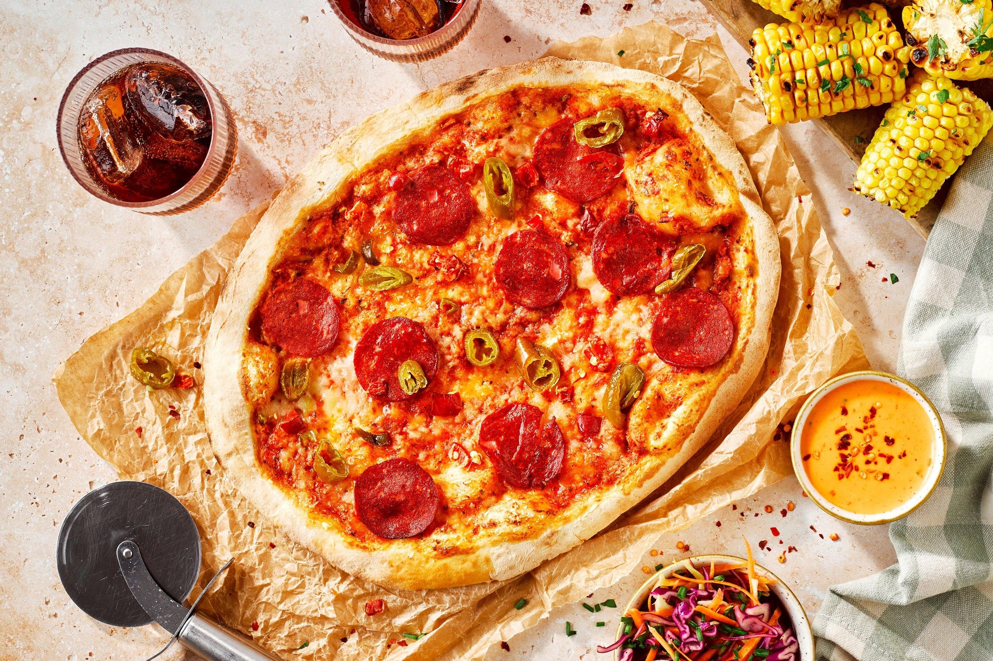 Meatless Farm Pizza Pepperoni 12 x 410g Ready Meals Asetena Pa 