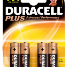 Duracell Plus % Aa  Pack  20x4's