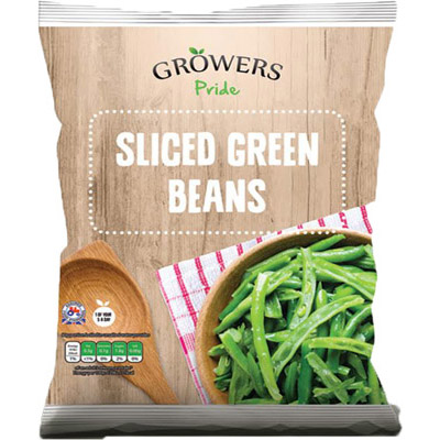 Growers Pride Sliced Beans 12x450g