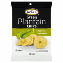 Grace Plantain Chips Green  9x85g