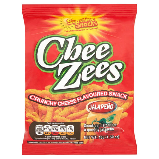 Cheezees Jalapeno  12x45g