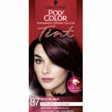 Poly Colour Red Black 7  3x87