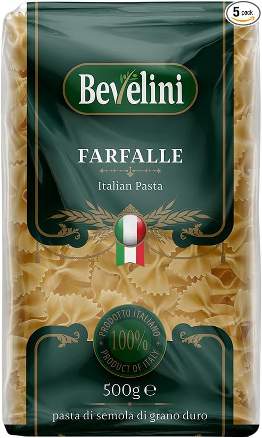 Bevelini Farfalle Pasta  5x500g