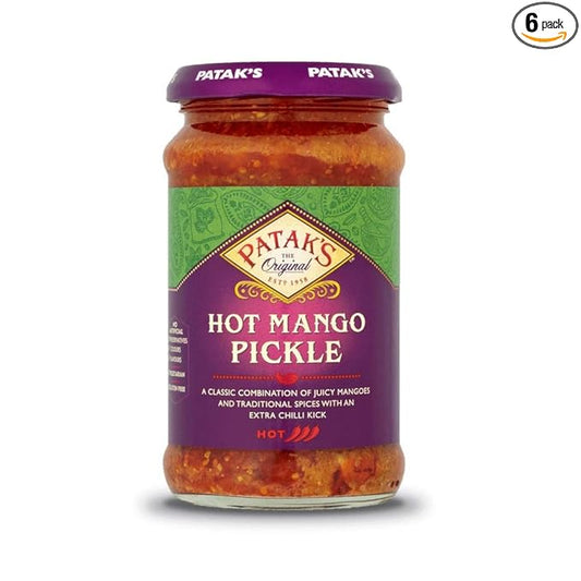 Pataks Mango Extra Hot Pickle  6x283g