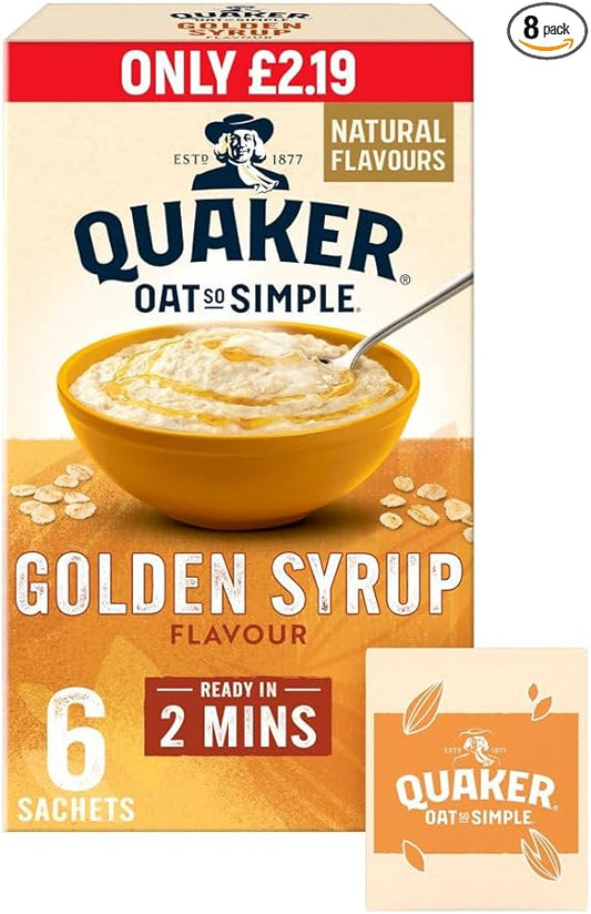 Quak Oss Gold Syrup pk   8x36g