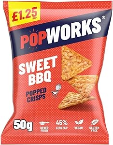 Popworks Sweet Bbq    15x50g