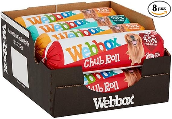 Webbox Chubbs Assorted  Pack  8x8pk