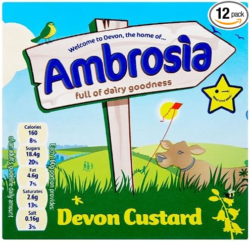 Ambrosia Custard Combination Pack  12x500g