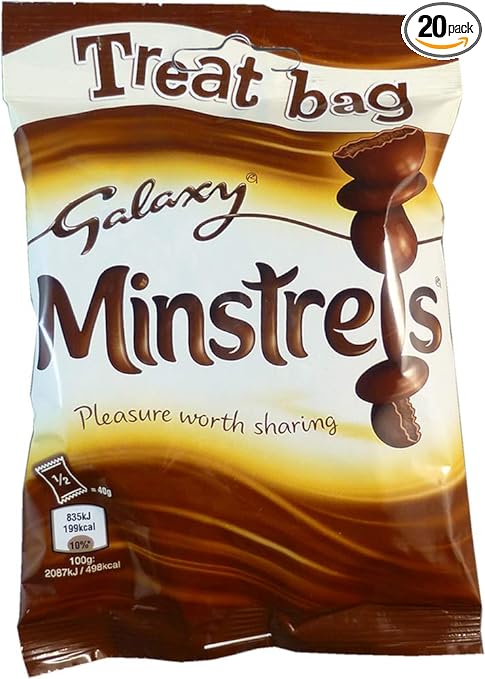 Galaxy Minstrels Treatbag   20x80g