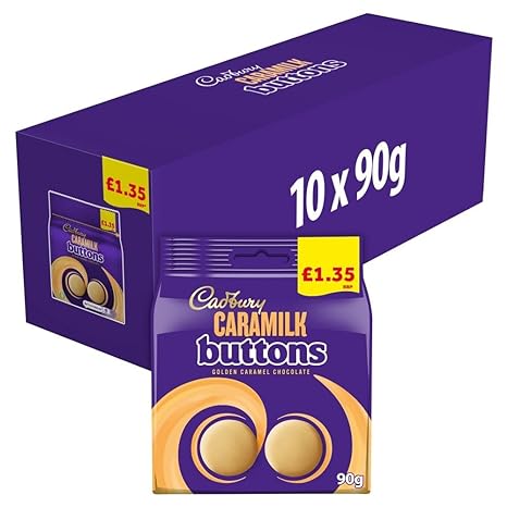 Cadbury Caramilk Button   10x90g