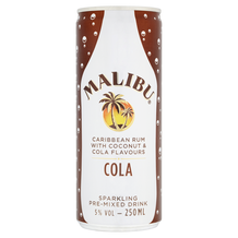 Malibu Rum & Cola  12x250ml