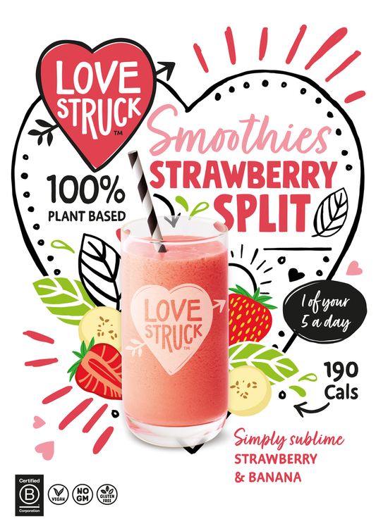 Love Struck Strawberry Split SMOOTHIE 30x140g
