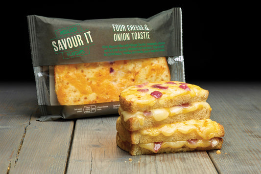Country Choice Four Cheese and Onion Toastie 20 x 187g Ready Meals Asetena Pa 