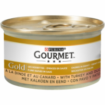 Gourmet Gold Duo Duck & Turkey  12x85g