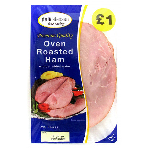 Delicatessen Fine Eating Oven Roasted Ham 90g   90g × 10