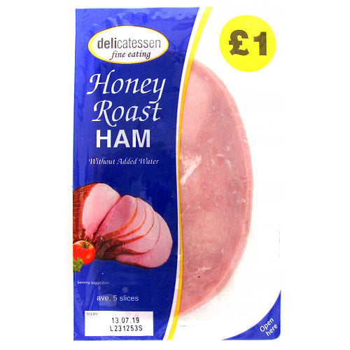 Delicatessen Fine Eating Honey Roast Ham 5 Slices 90g   90g × 1