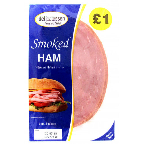Delicatessen Fine Eating Smoked Ham 90g   90g × 10