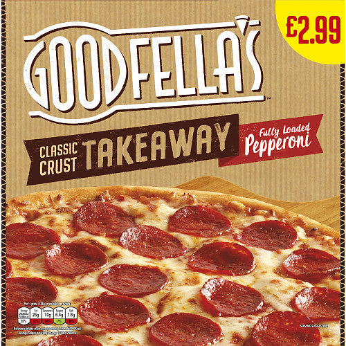 Goodfella's Takeaway Classic Fully-Loaded Pepperoni 410g   423g × 1