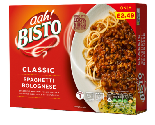 PM 2.49 Bisto Spag Bolognese 6x375g