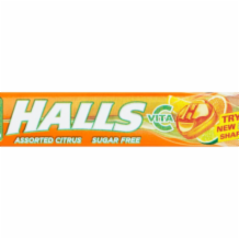 Halls Assorted Citrus Sugar Free  20x32g