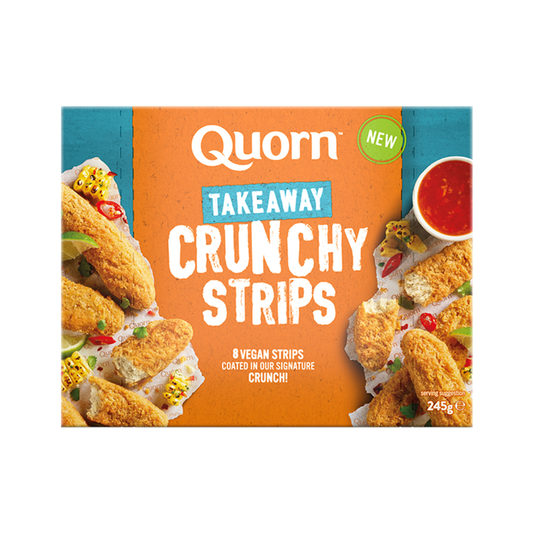 Quorn Vegan Crunchy Strips 8x245g