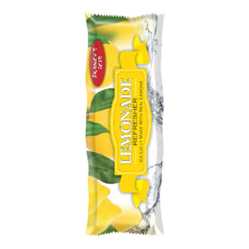 Franco Lemonade Refresher Lolly 30x70ml
