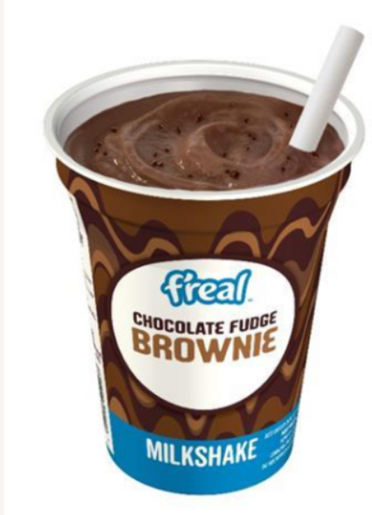 F'Real Choc Fudge Brownie Milkshake Machine use only 12x250g