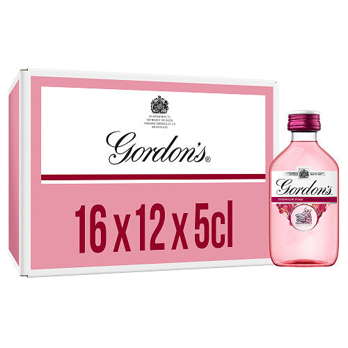 Gordon's Premium Pink Distilled Gin 5cl   5Cl × 12 × 16