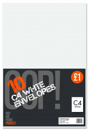 Envelopes White    6xC4