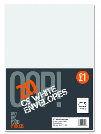 Envelopes White    6xC5