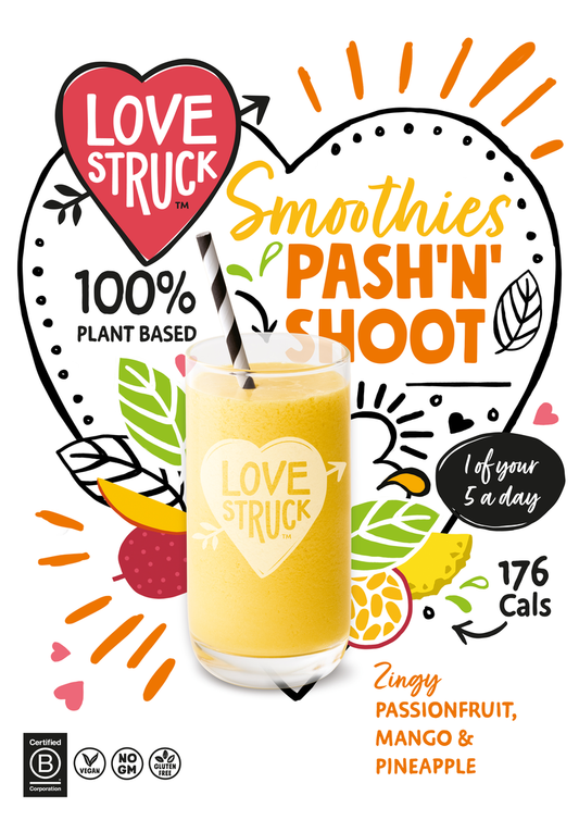 Love Struck Pash N Shoot SMOOTHIE 30x140g