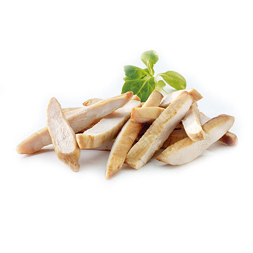 C/Vale Cooked Chicken Strips 12mm   2.5Kg × 1