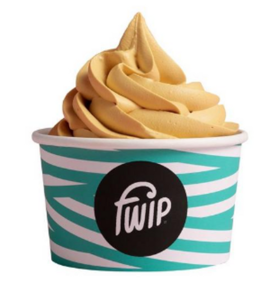 FWIP Salted Caramel Gelato Cartridge Machine use only 18x160ml