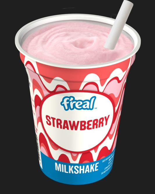 F'Real Strawberry Milkshake Machine use only 12x250g
