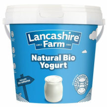 Lancashire Farm Natural Bio Whole Milk Yogurt  1x1kg