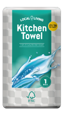 Local Living Kitchen Towel   12xSingle