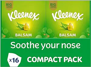 Kleenex Balsam Tissues    4x64's